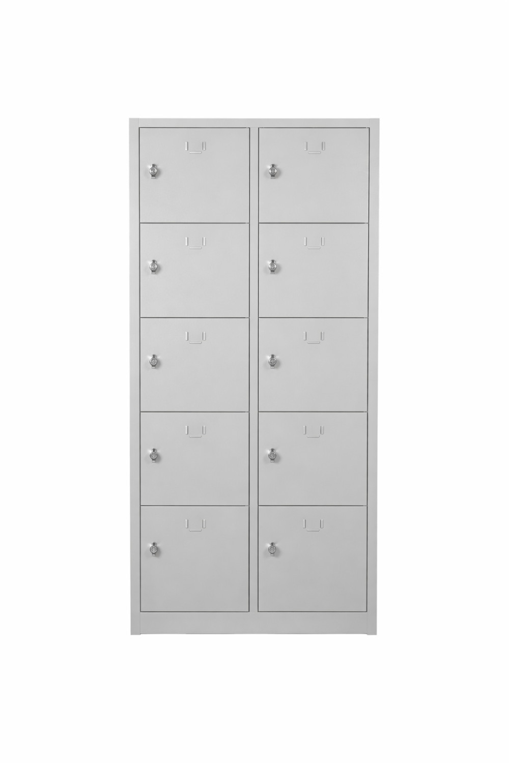 10 Gözlü Çok Amaçlı Emanet ve Öğretmen Dolabı (Kilitli Çelik Dolap)