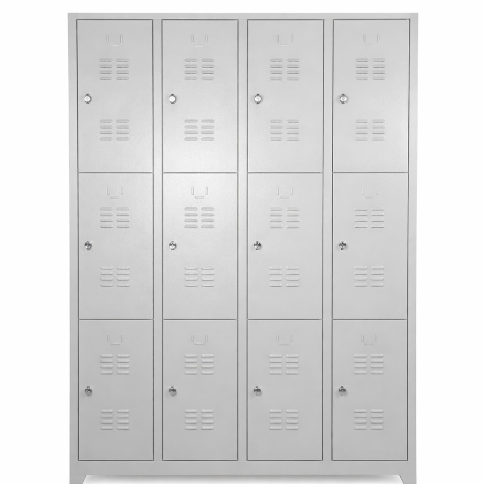 12 Gözlü Soyunma Dolabı