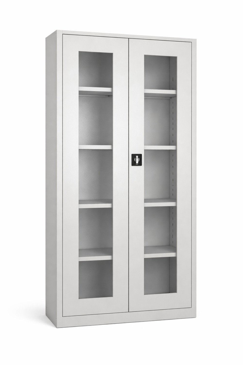 198 cm Camlı Dosya Dolabı (Şeffaf Kapaklı Çelik Arşiv Dolabı)