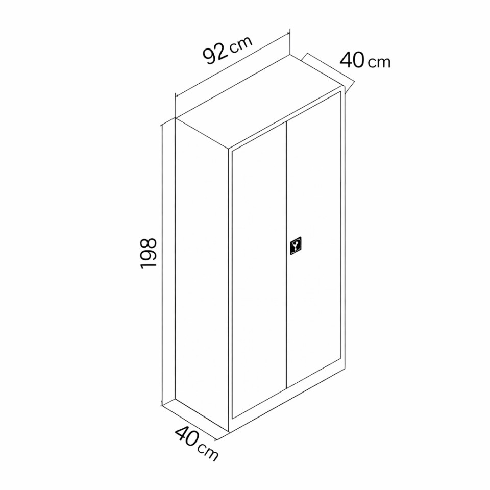 198lik dosya dolabı çelik arşiv dolabı