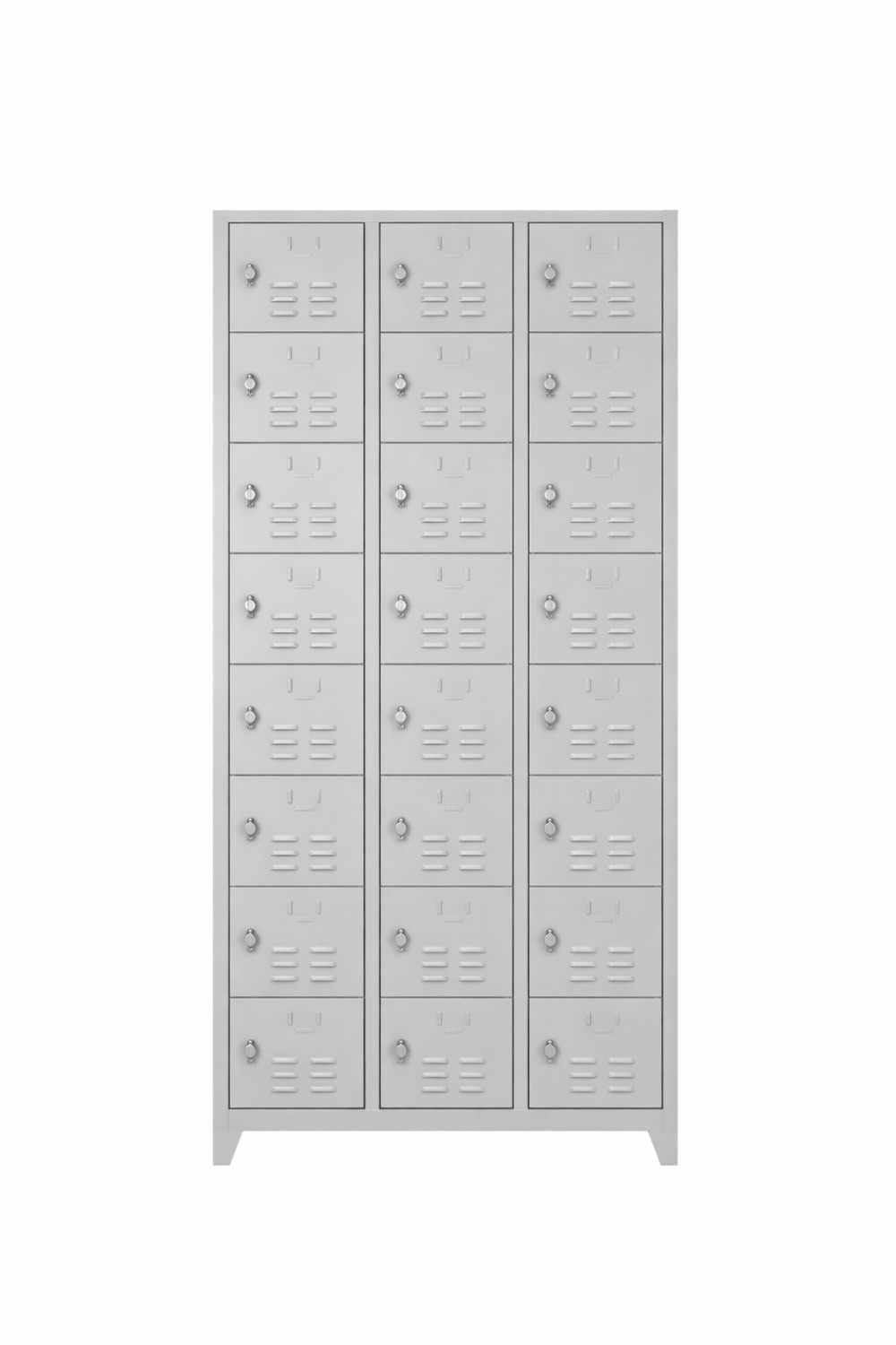 24 Gözlü Ayakkabı ve Emanet Dolabı (Kilitli Çelik Ayakkabı Dolabı)