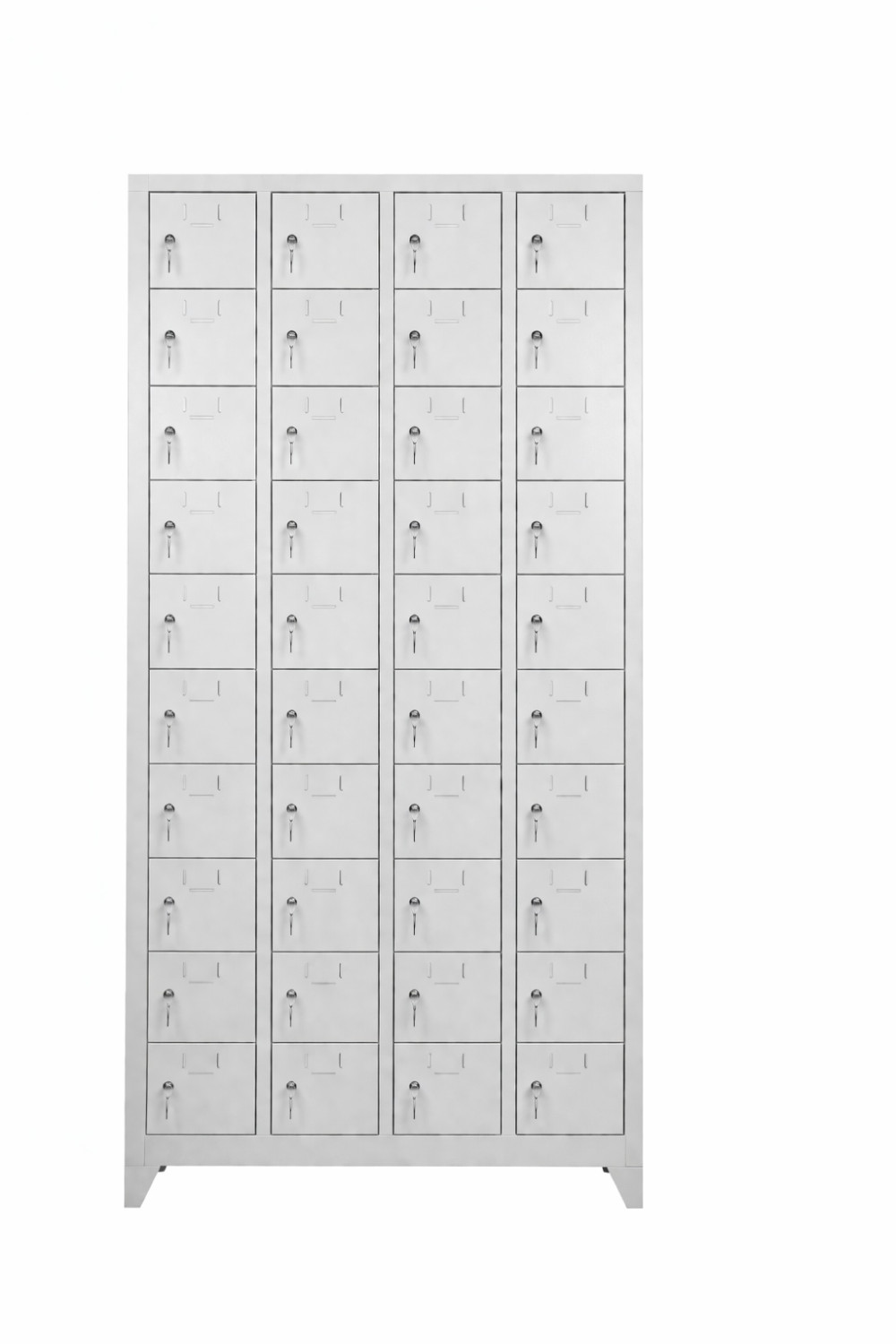 40 Gözlü Telefon ve Emanet Dolabı (Anahtarlı Kilitli Çelik Dolap)