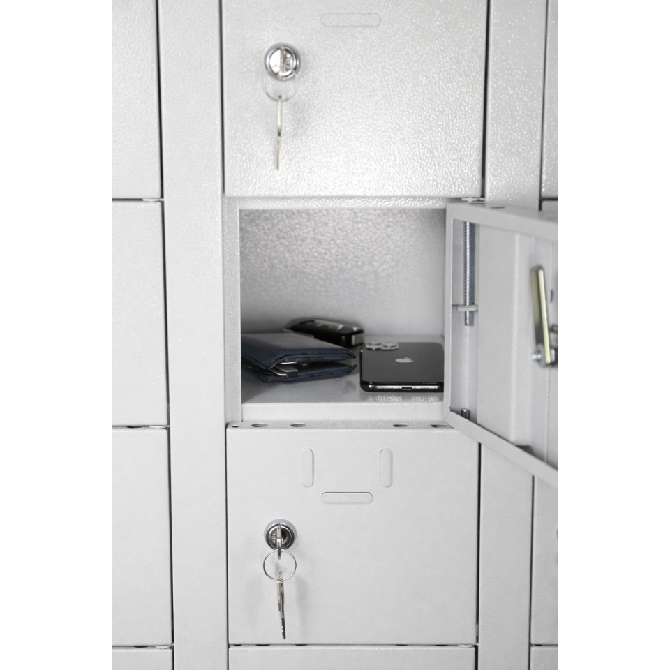 40 gozlu telefon dolabi anahtarli kilitli celik emanet dolabi