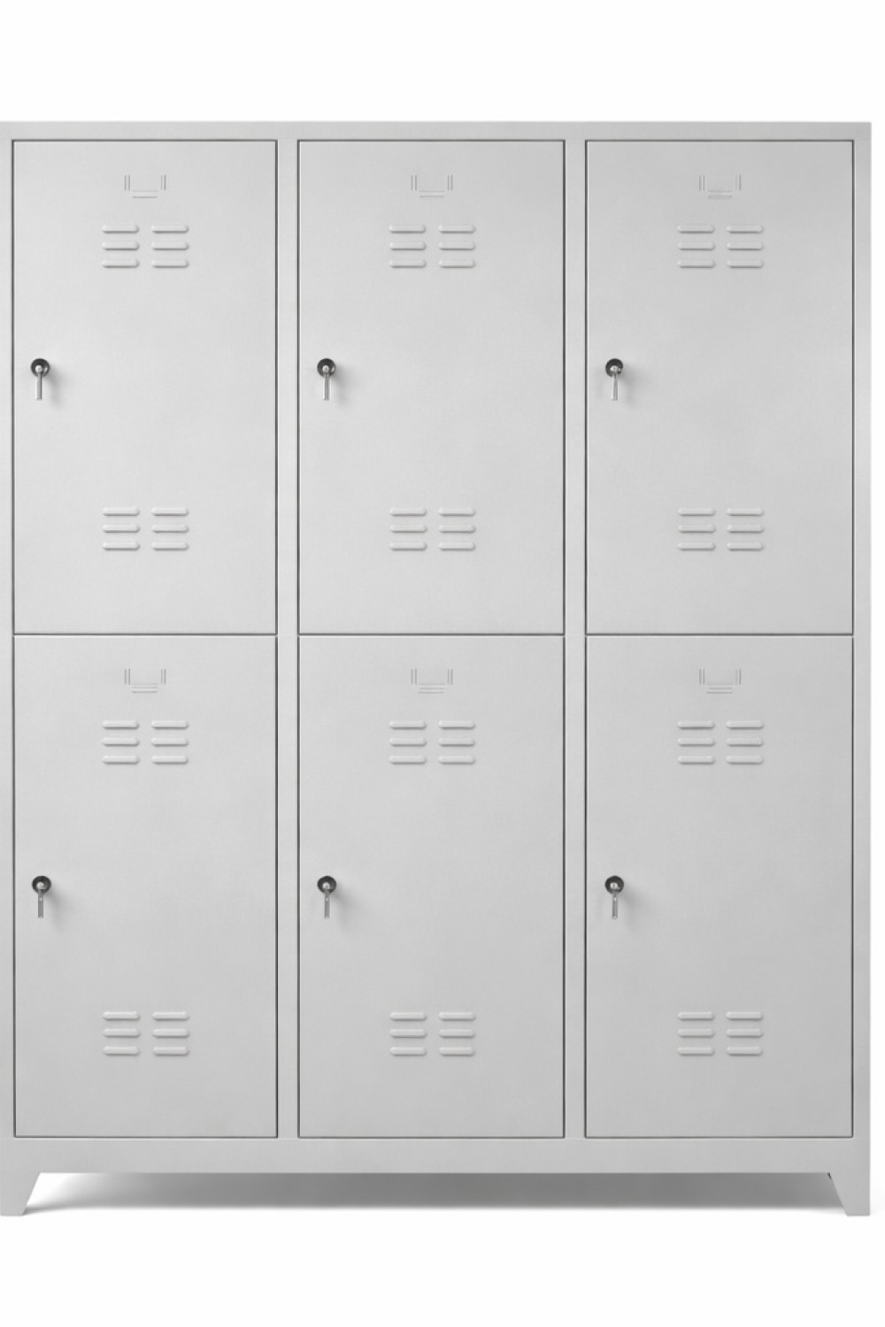 Standart Altılı Soyunma Dolabı – Geniş İç Hacim (117 cm)