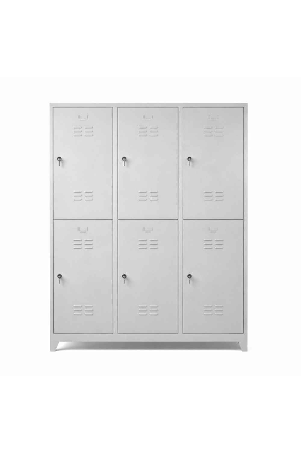 Standart Altılı Soyunma Dolabı – Geniş İç Hacim (117 cm)