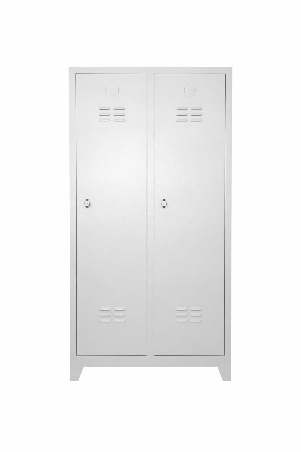 Standart İkili Soyunma Dolabı – Geniş Model (80x40x185 cm)