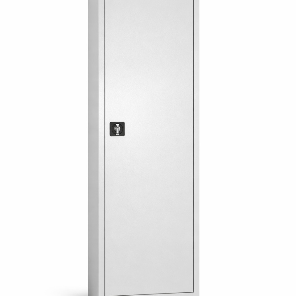 Tek Kapaklı 198 cm Raflı Dosya ve Malzeme Dolabı (Yarım Dosya Dolabı)