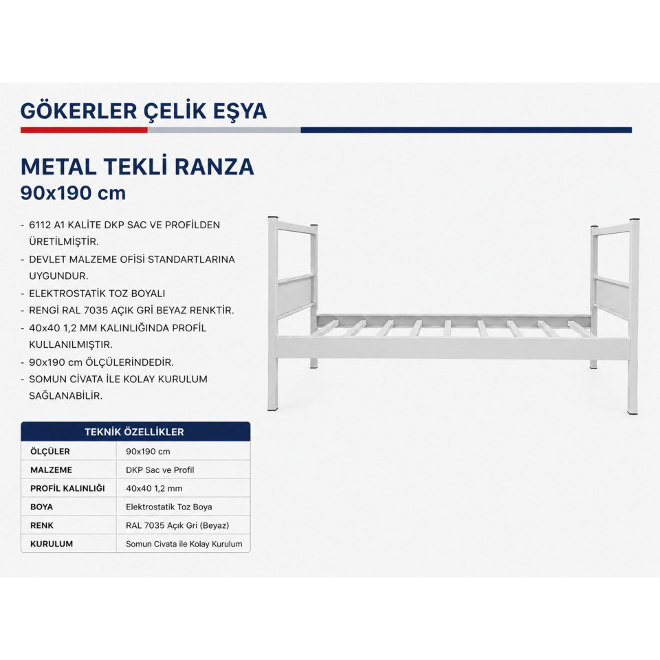 Tekli Ranza Yurt Tipi