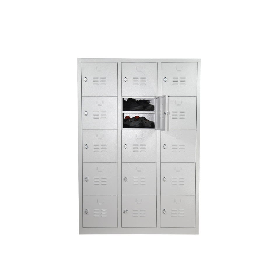 15 Gözlü Havalandırmalı Ayakkabı Dolabı