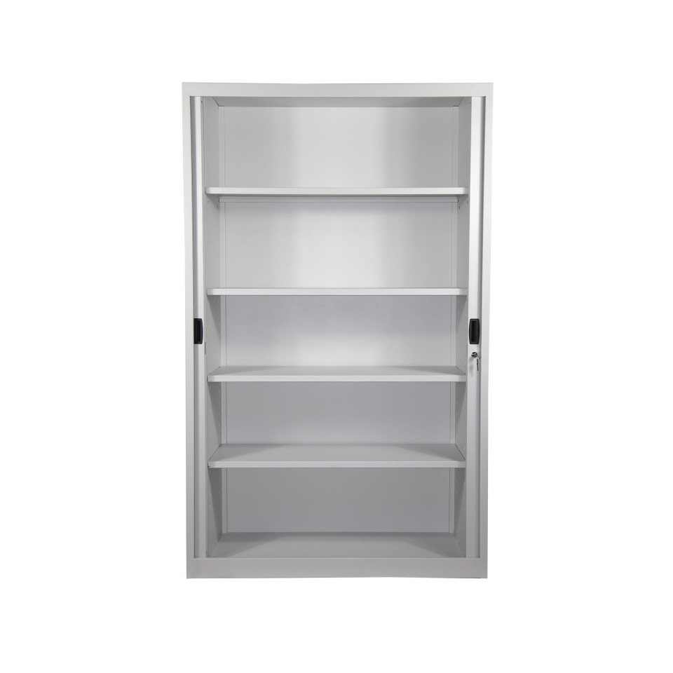 195 CM LİK SÜRGÜLÜ ÇELİK  MALZEME DOLABI (PVC KAPILI)