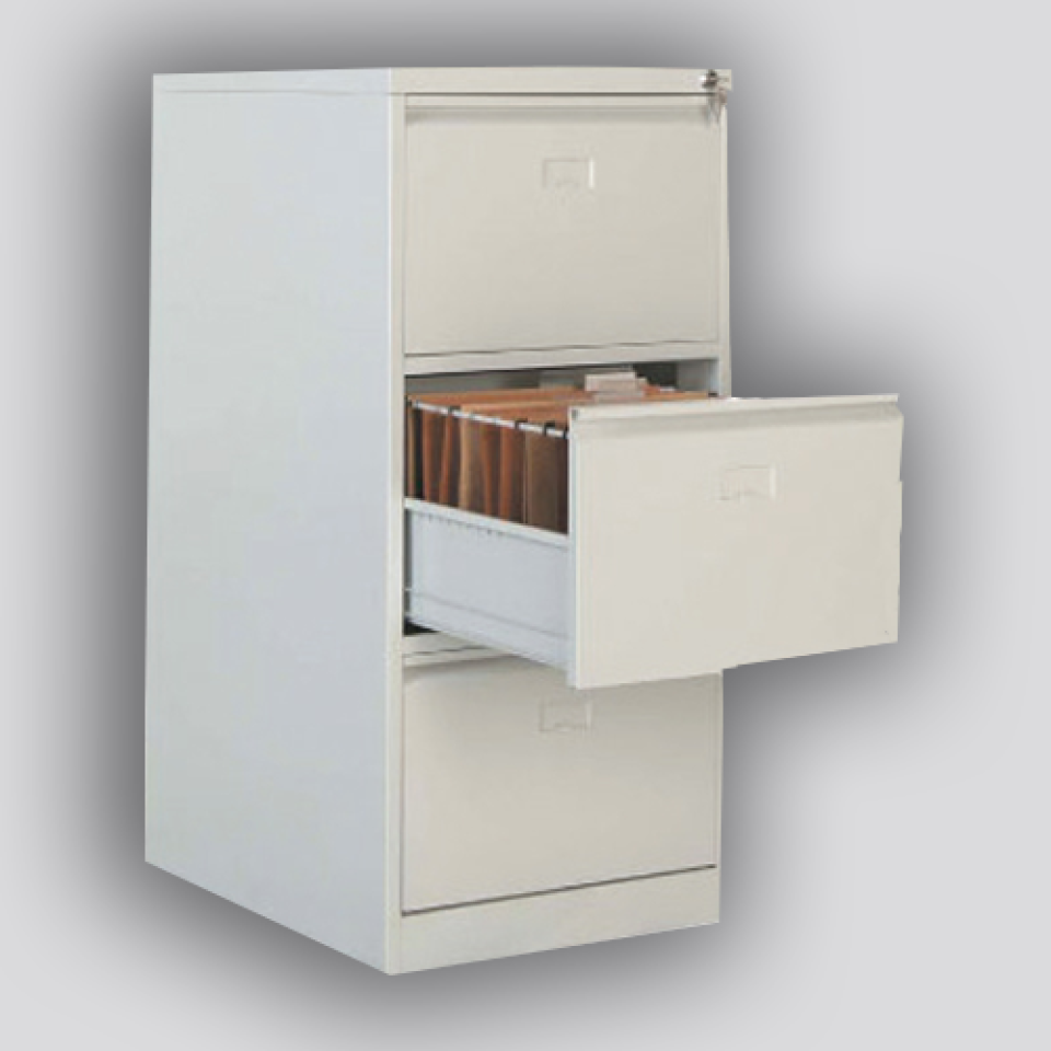 3 Gözlü Kartoteks Dolabı