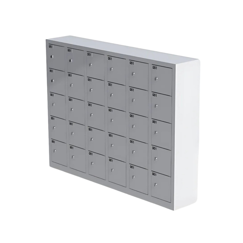 30 Kapılı Telefon Dolabı Sabitlenebilir