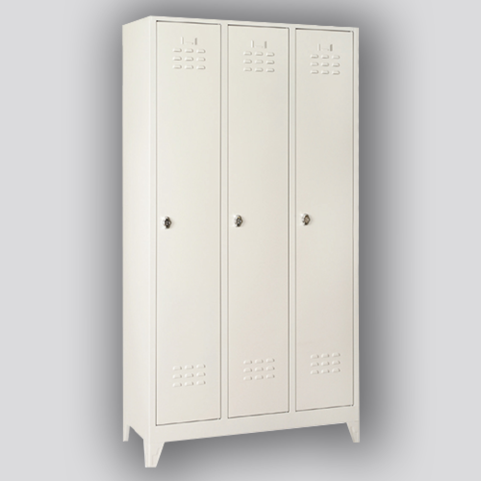 3'lü Soyunma Dolabı