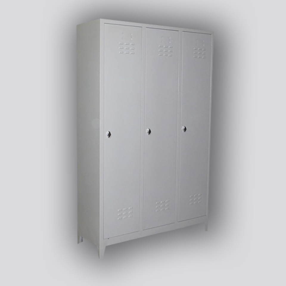 3'lü Soyunma Dolabı