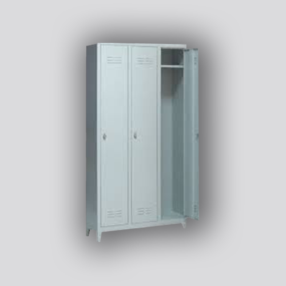 3'lü Soyunma Dolabı