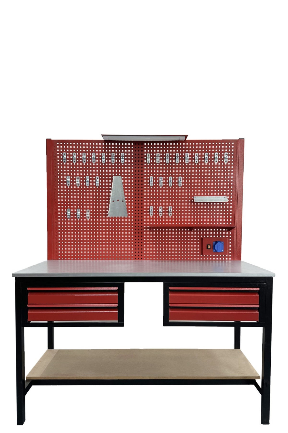 4 Çekmeceli 1.5 Metre Takım Tezgahı