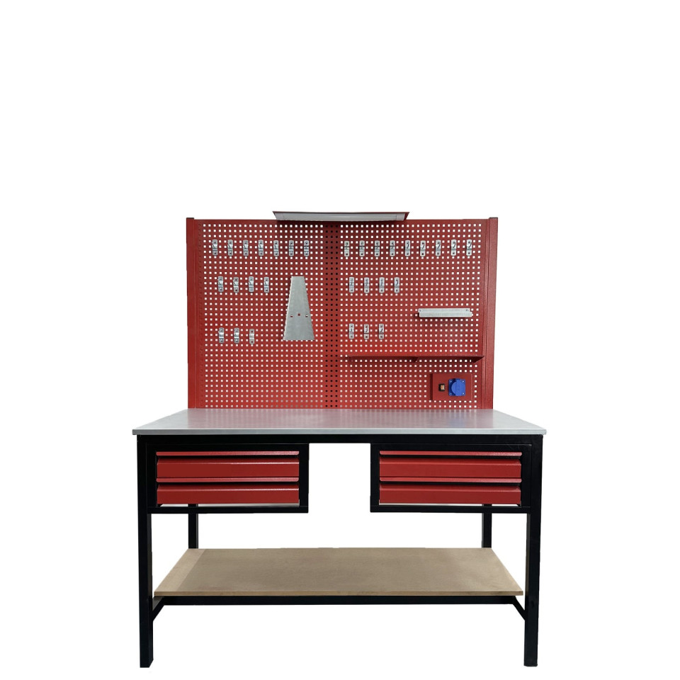 4 Çekmeceli 1.5 Metre Takım Tezgahı