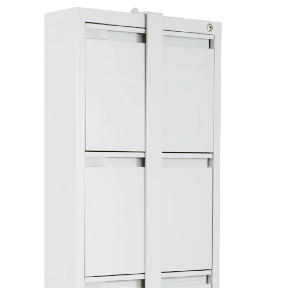 4 Çekmeceli Çift Kilitli Kartoteks Dolabı