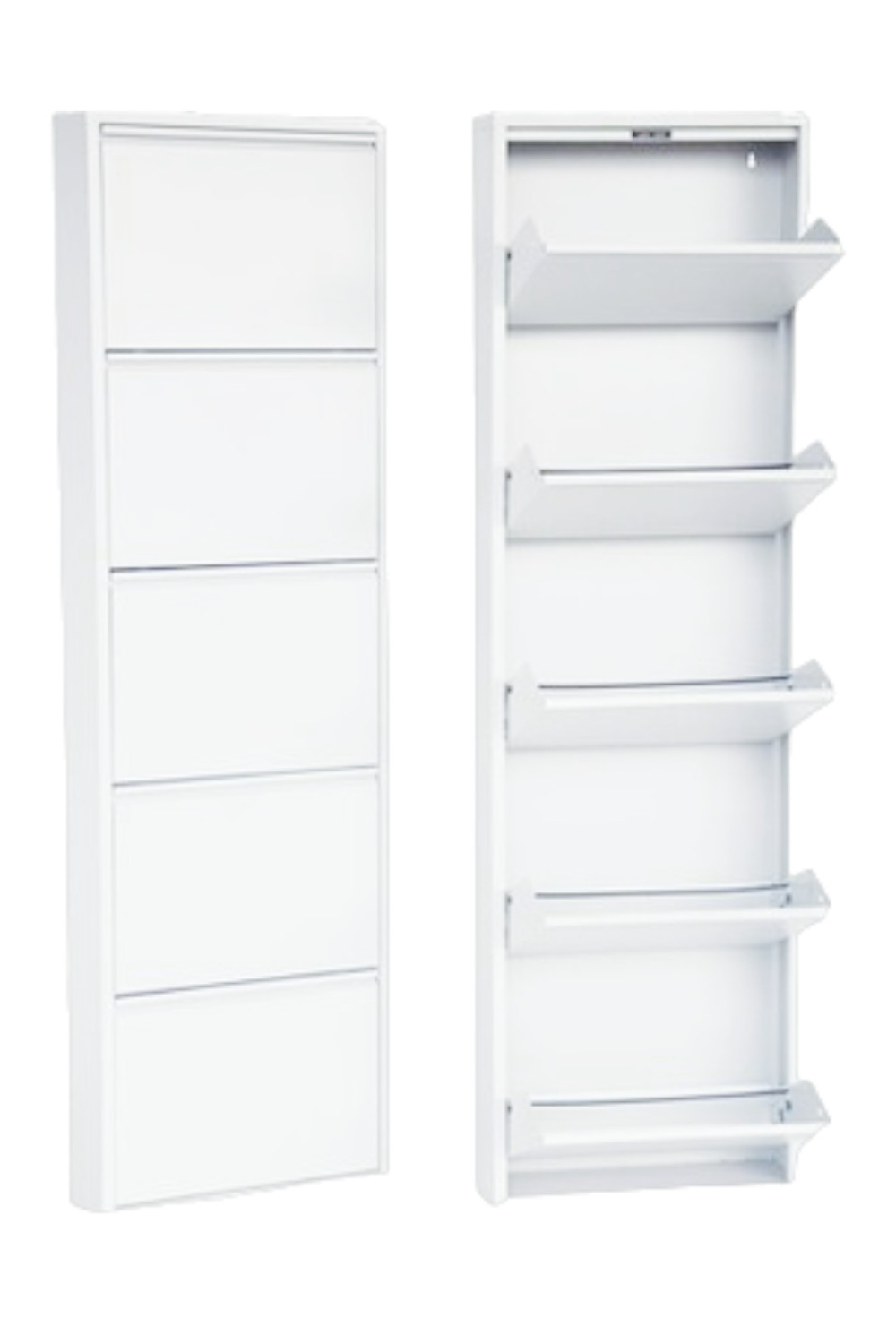 5 Raflı Metal Ayakkabılık