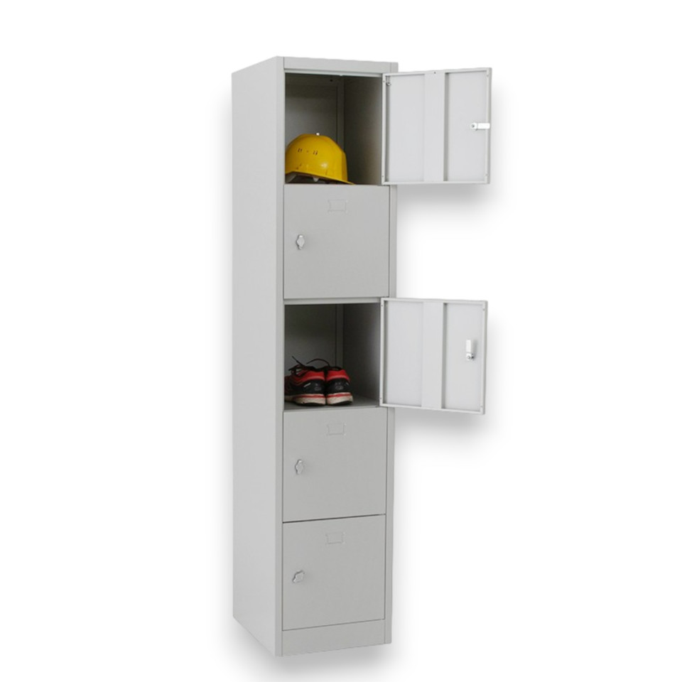 5 Gözlü Kilitli Baret Dolabı