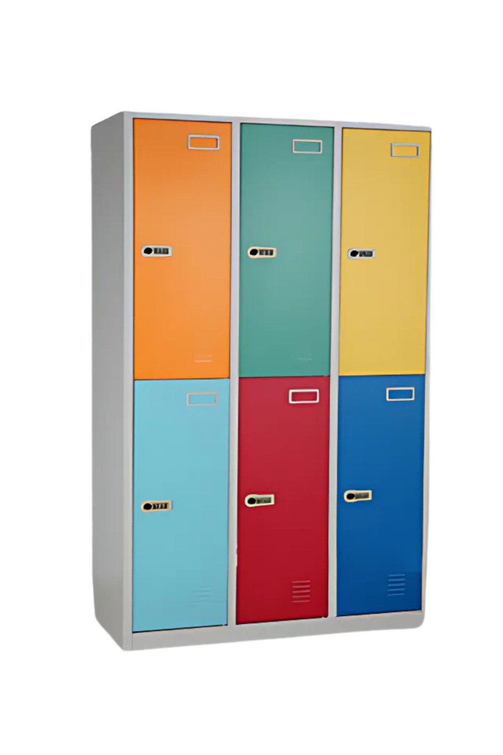 6 Kapılı Özel Spor Salonu Soyunma Dolabı