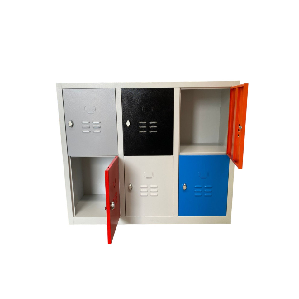 6 Kapaklı Geniş Okul-Sınıf Dolabı