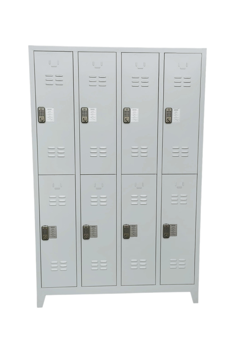 8 Kapaklı Şifre Kilitli Personel Soyunma Dolabı