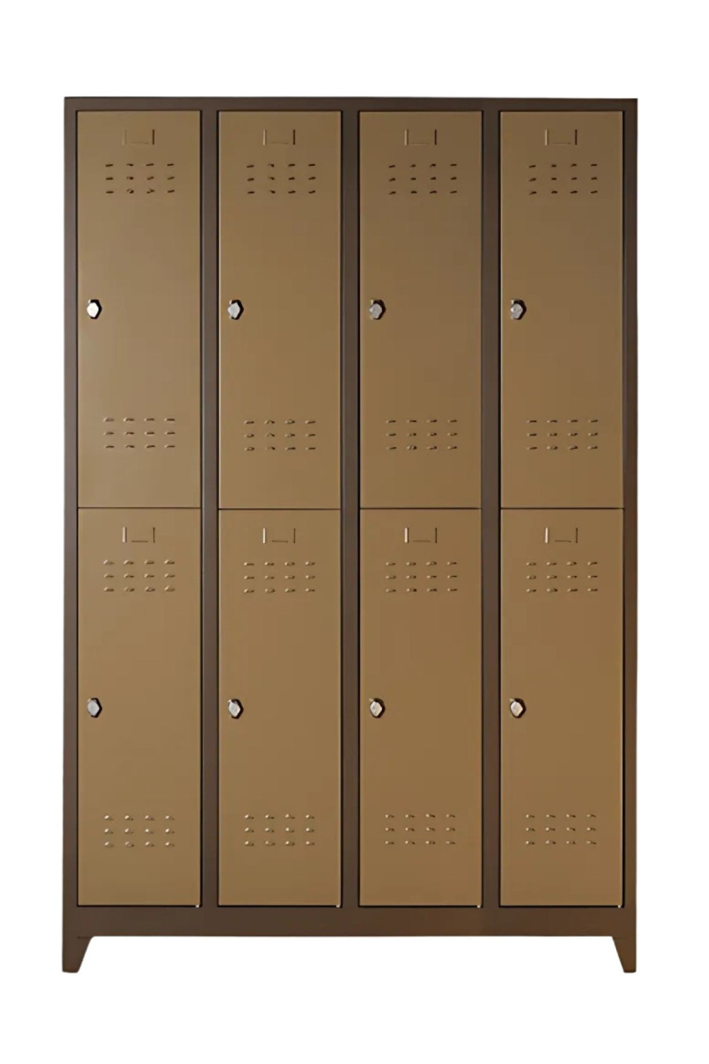 Askeri Tip Metal Personel Dolabı 8 Kapaklı