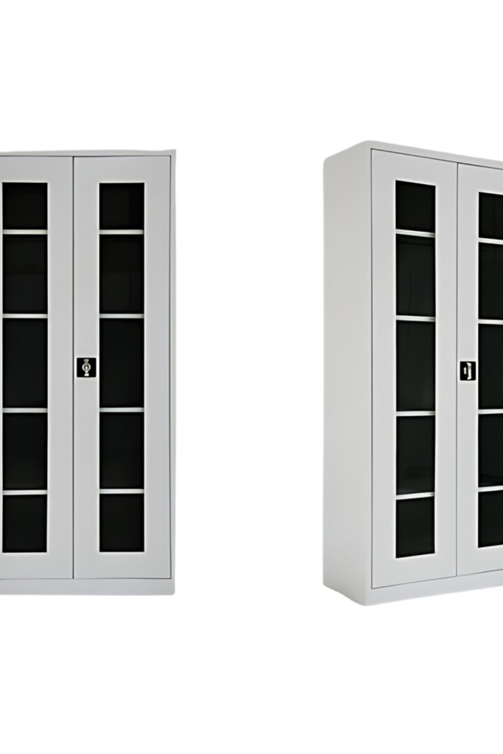 Camlı Ofis Evrak Dosya Dolabı