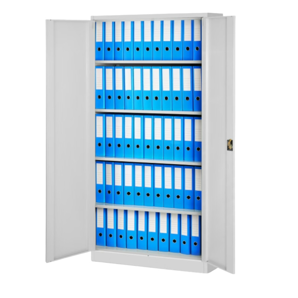 Çift Kilitli Tesis Güvenlik Metal Dosya Dolabı