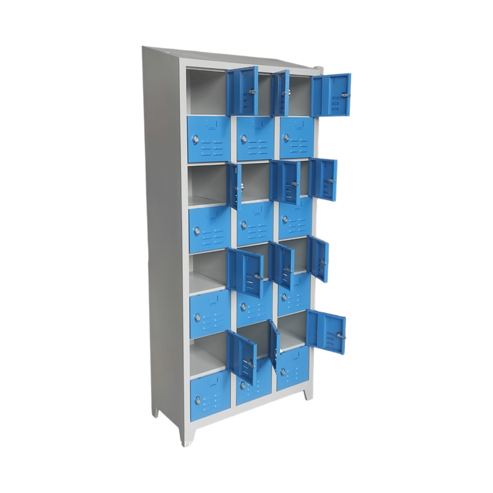 Eğimli 24 Gözlü Ayakkabı Dolabı