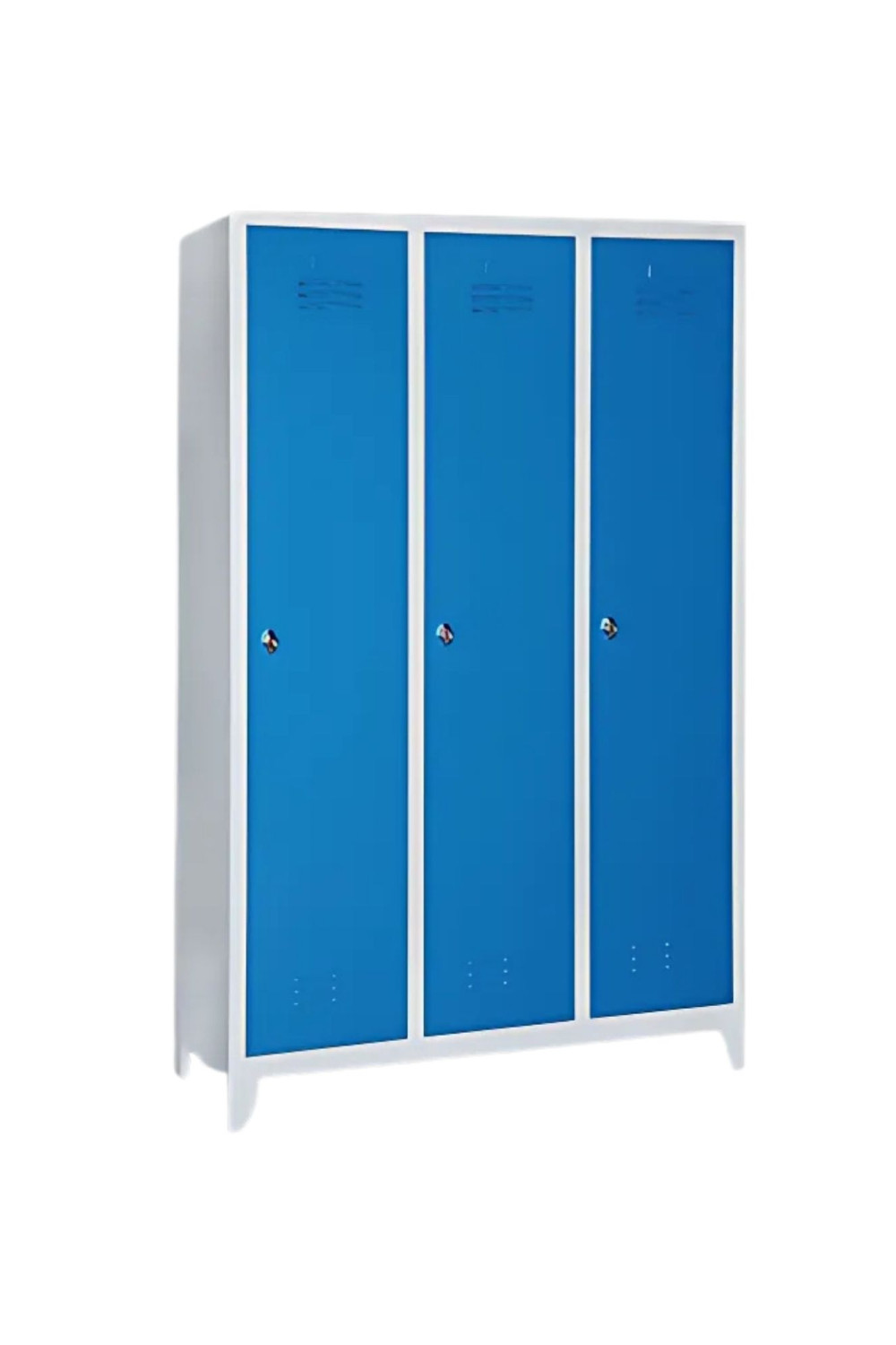 Geniş 3 Kapaklı Metal Soyunma Dolabı