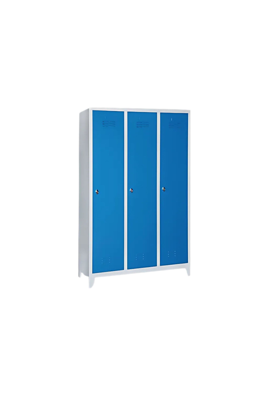 Geniş 3 Kapaklı Metal Soyunma Dolabı