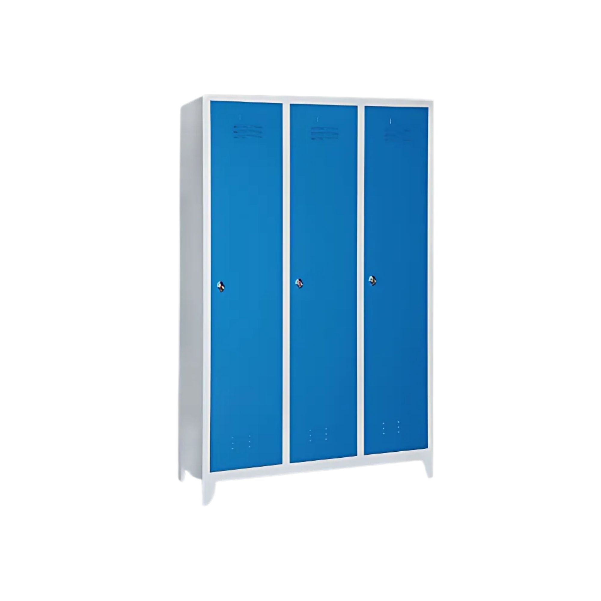 Geniş 3 Kapaklı Metal Soyunma Dolabı