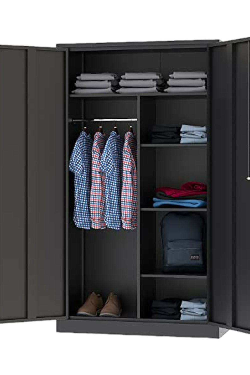 Metal Giyinme Dolabı (198 Cm)