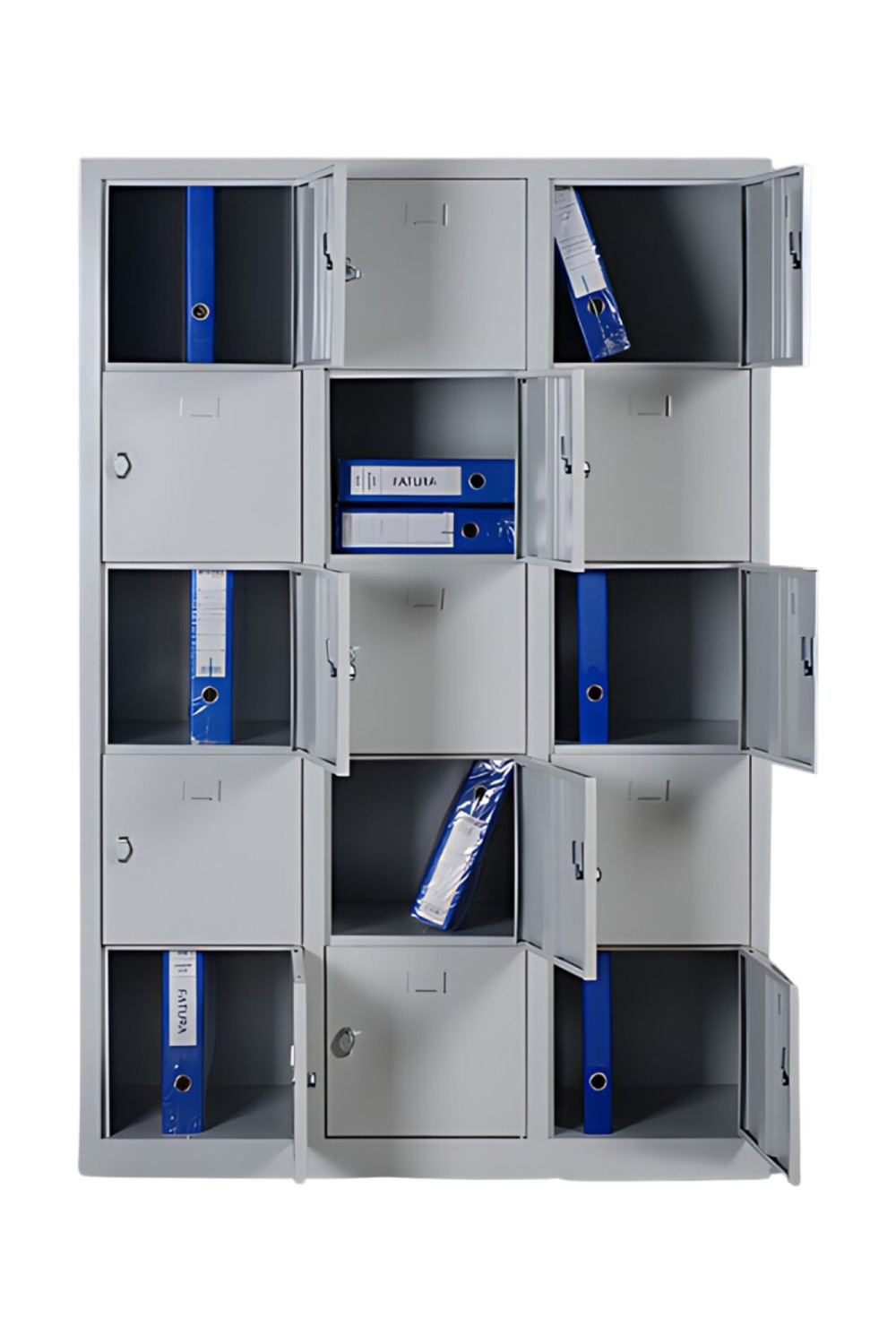 Özel Dosya ve Emanet Dolabı Çelik 15'li