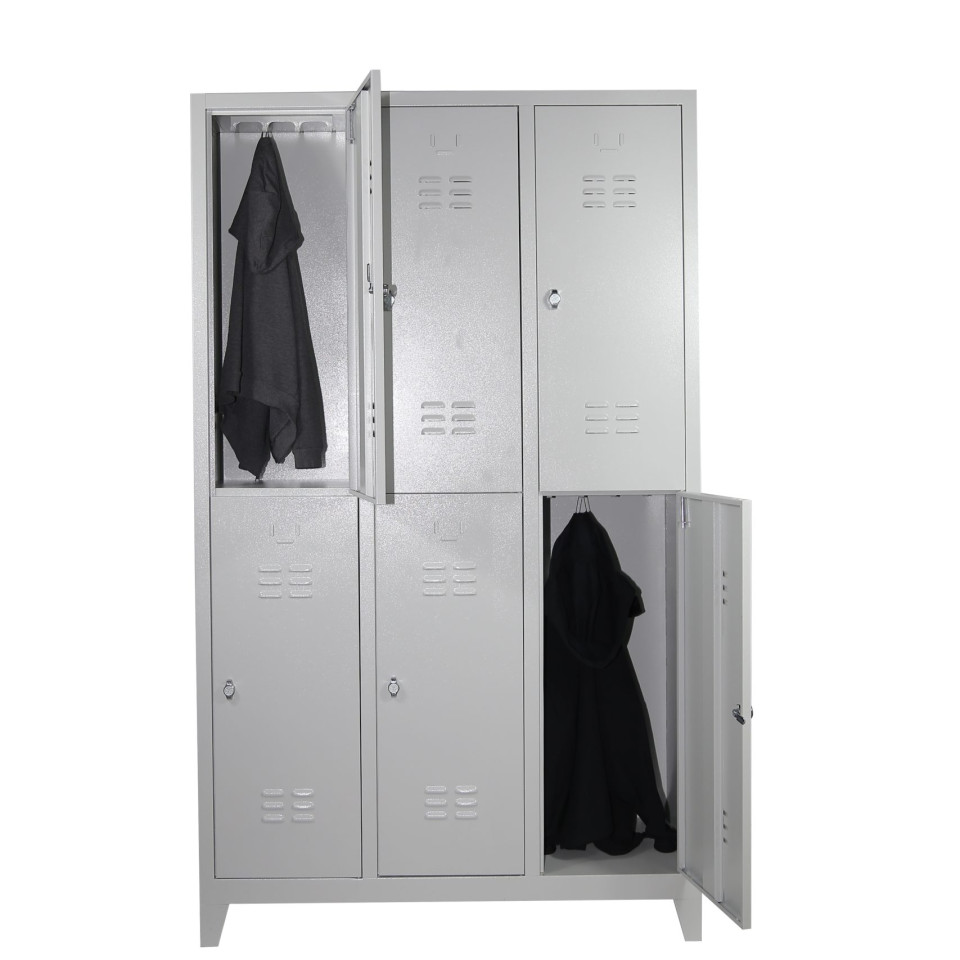 Standart Altılı Soyunma Dolabı