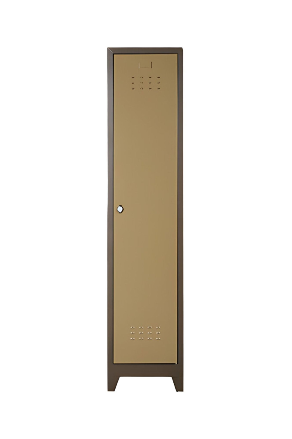 Tek Kapaklı Askeri Soyunma Dolabı