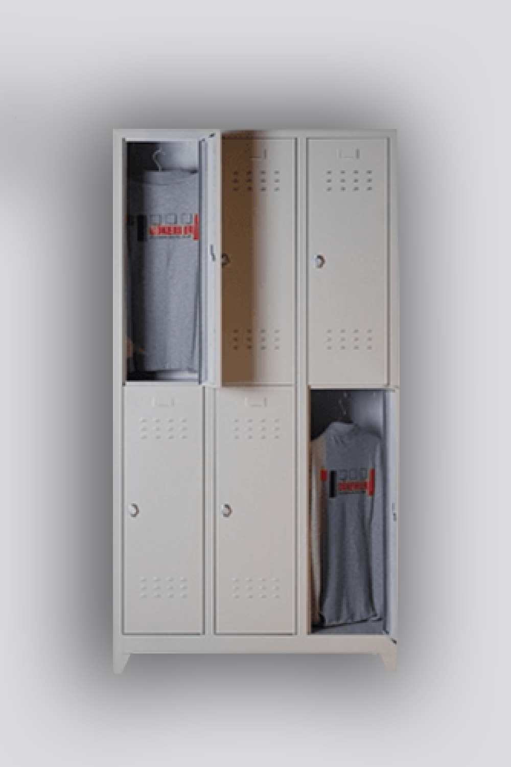 Altılı İş Güvenliği Soyunma Dolabı