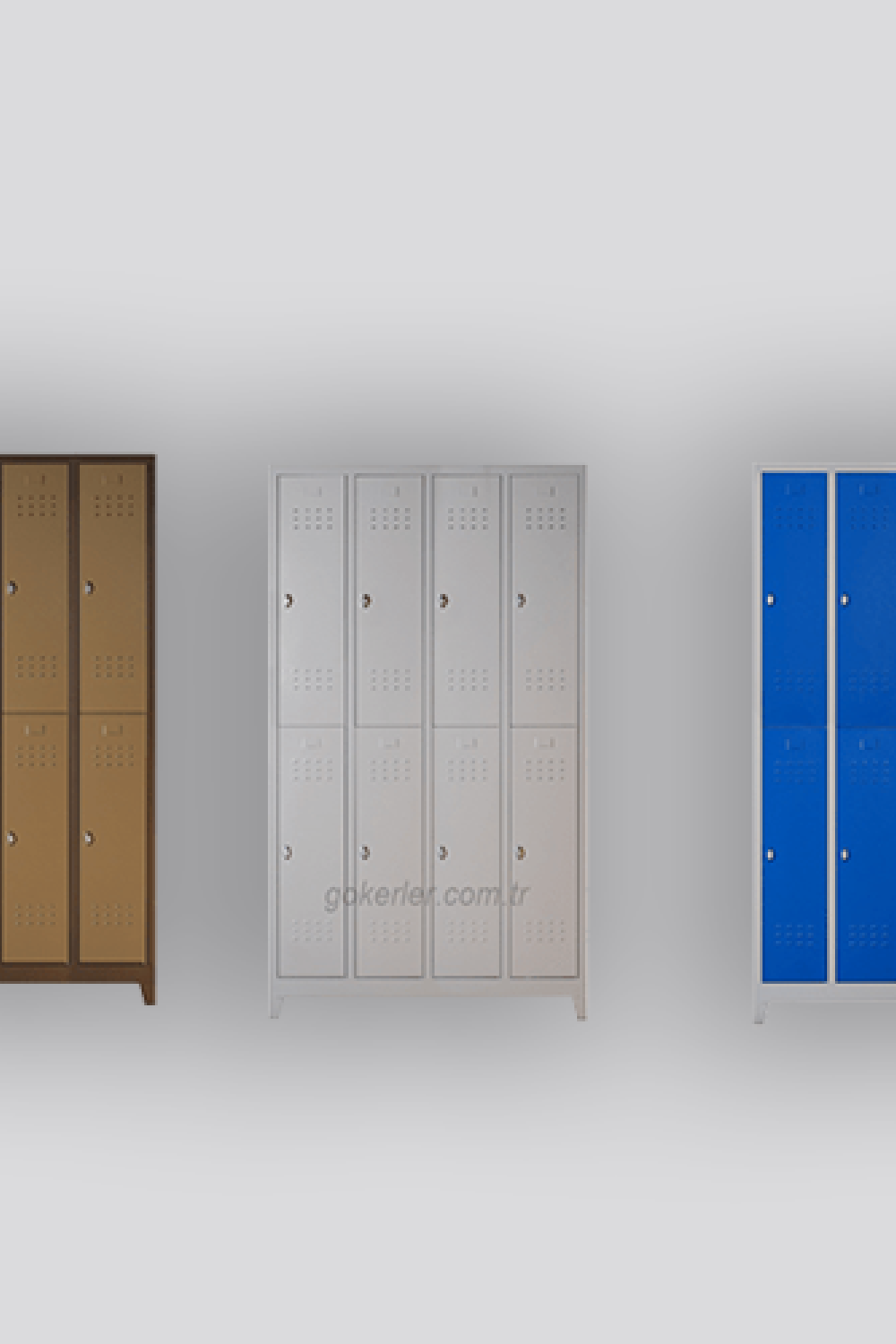 Beş Boy Kapaklı Soyunma Dolabı