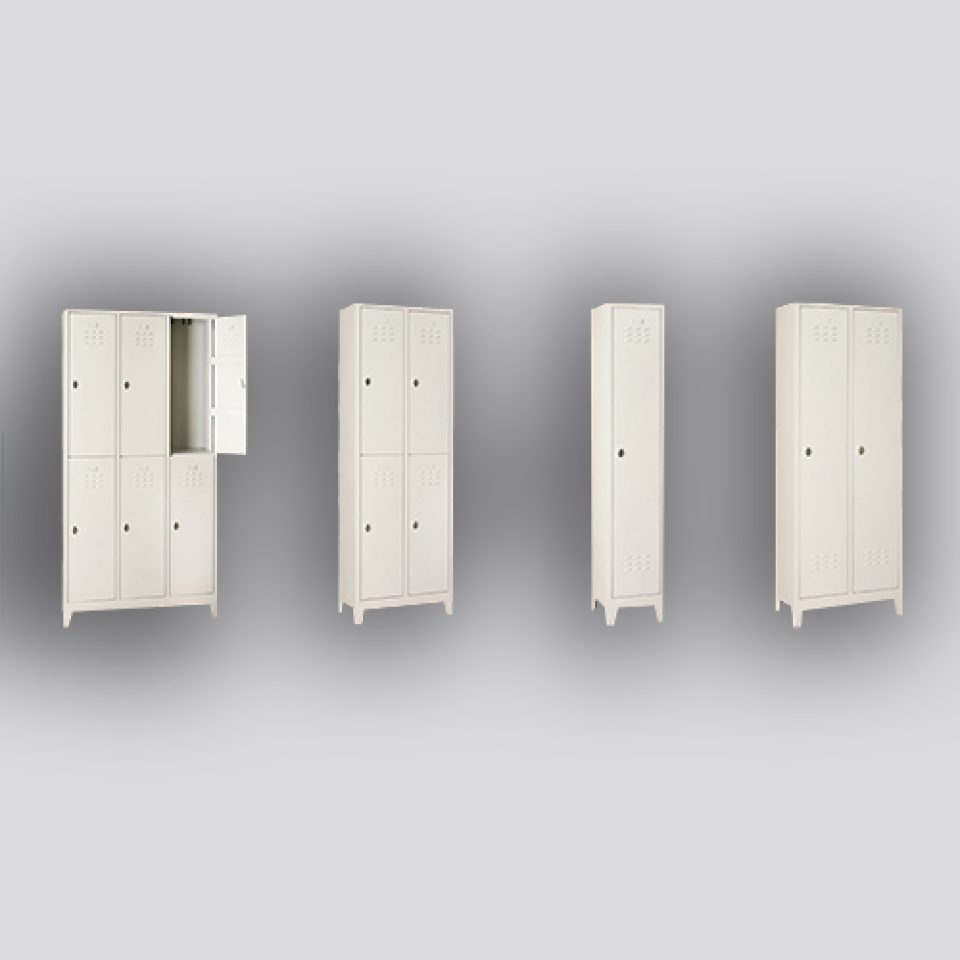 İkili İş Güvenliği Soyunma Dolabı