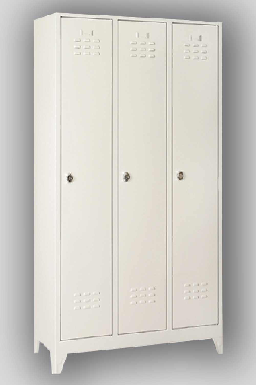 Üçlü İş Güvenliği Soyunma Dolabı