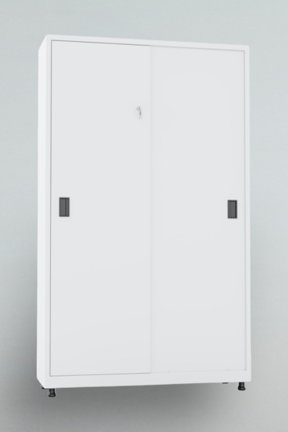 Metal Dosya Dolabı Sürgülü Kapaklı 195 Cm