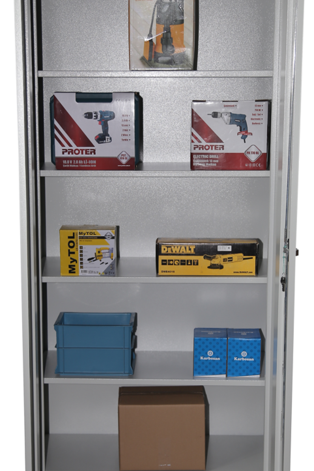 Raflı Malzeme Dolabı