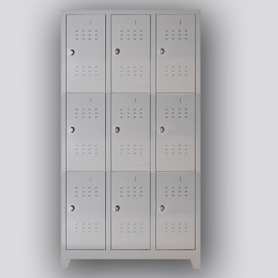 Standart Dokuzlu Soyunma Dolabı