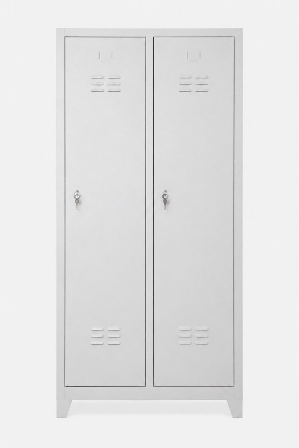 Standart İkili Soyunma Dolabı 80x40x185 cm