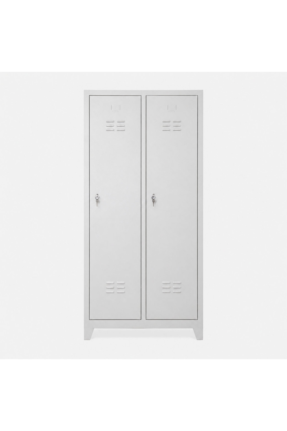 Standart İkili Soyunma Dolabı 80x40x185 cm