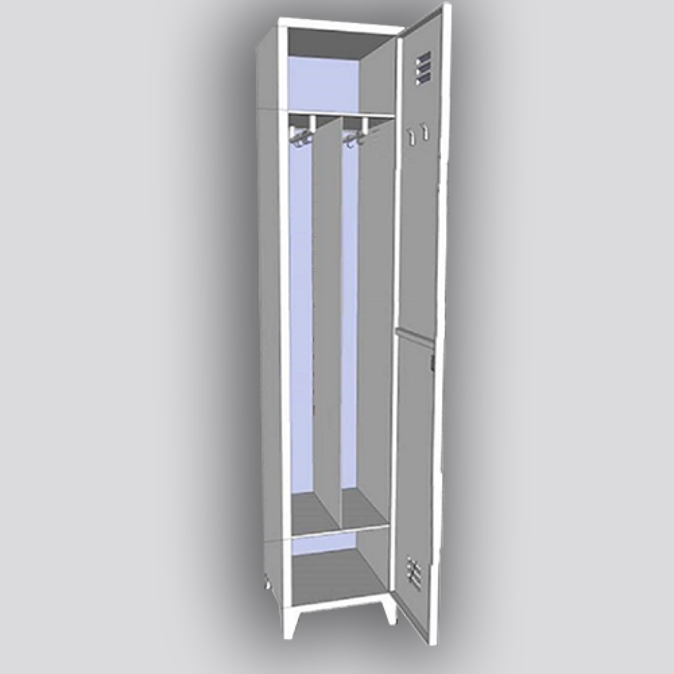 Tekli İş Güvenliği Soyunma Dolabı